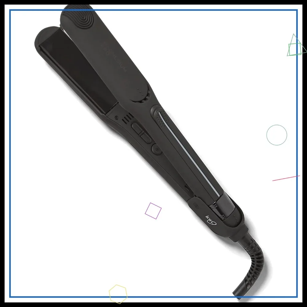 Ion Magnesium Flat Iron 1 inch, Heats to 450F for Fast, Sleek Styling