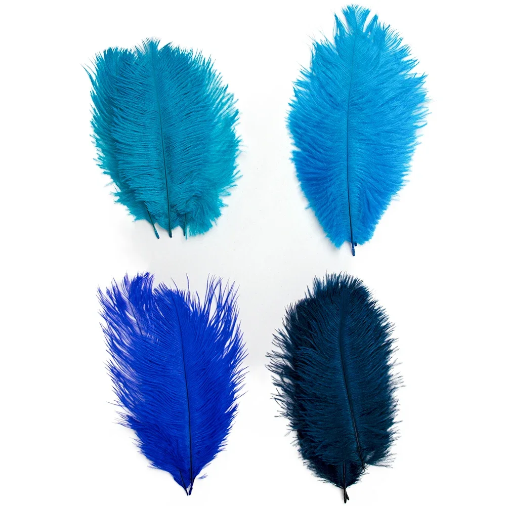 10PCS/Bag Natural Ostrich Feather Decorative for Wedding Centerpieces for Tables High Quality Ostrich Plumas Accessories 20-45cm