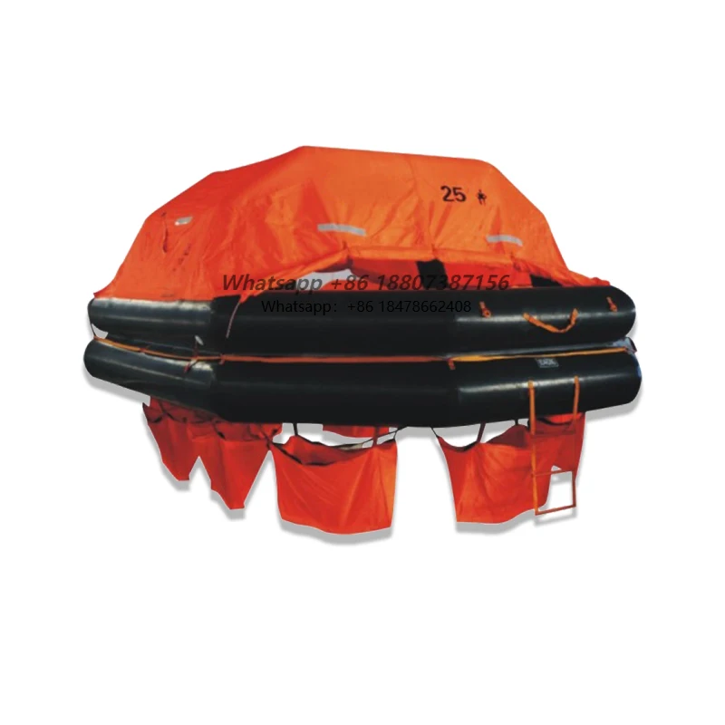 

25 people inflatable lifeboat fishing