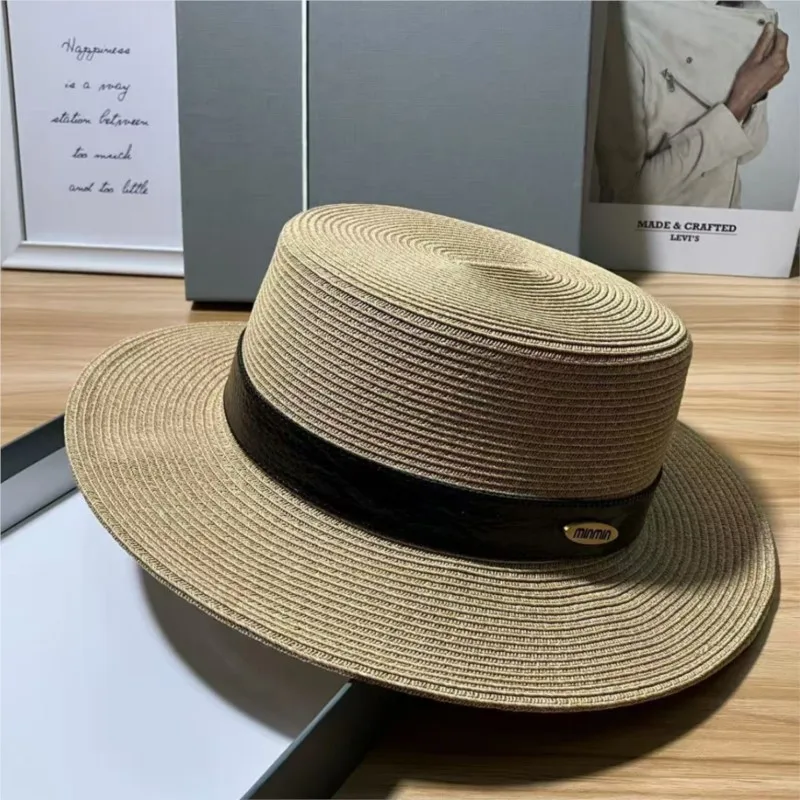 

Simple flat-topped hat women's outdoor sunshade