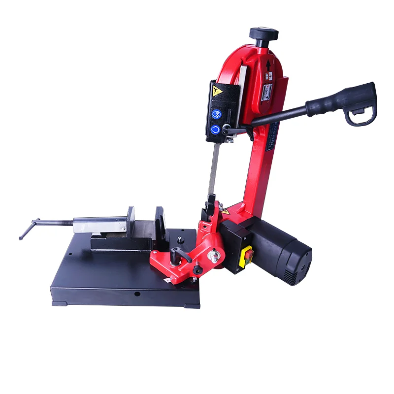 

750W Red Vertical Metal Band Saw Machine 220V Easy To Cut Stainless Steel And Alloy Steel Industrial Grade PerformanceATV&UTV