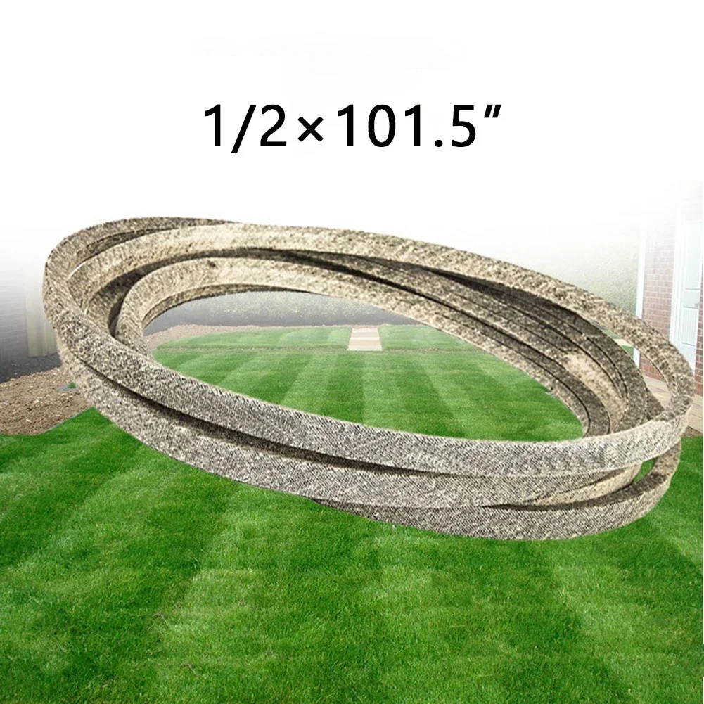 

Приводной ремень для газонокосилки 0.5x101.5 дюйма, совместимый с 429636, 197253, M84136, GX25232, M87323, для Snapper 704430, аксессуары для садового инструмента