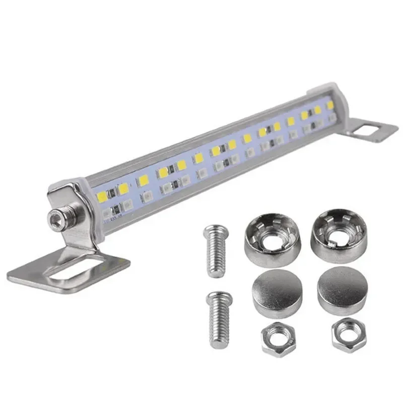 Universal Refit Car Led Reversing Light Super Bright and Durable Aluminum Alloy Heat Dissipation Material Base Dual Color Lamp