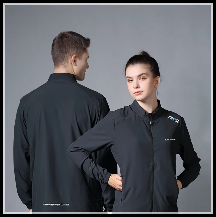 CAIIAWAV Authentic New Golf Coat Men's Long Sleeve Coat Sports Leisure Comfortable Long Sleeve Coat