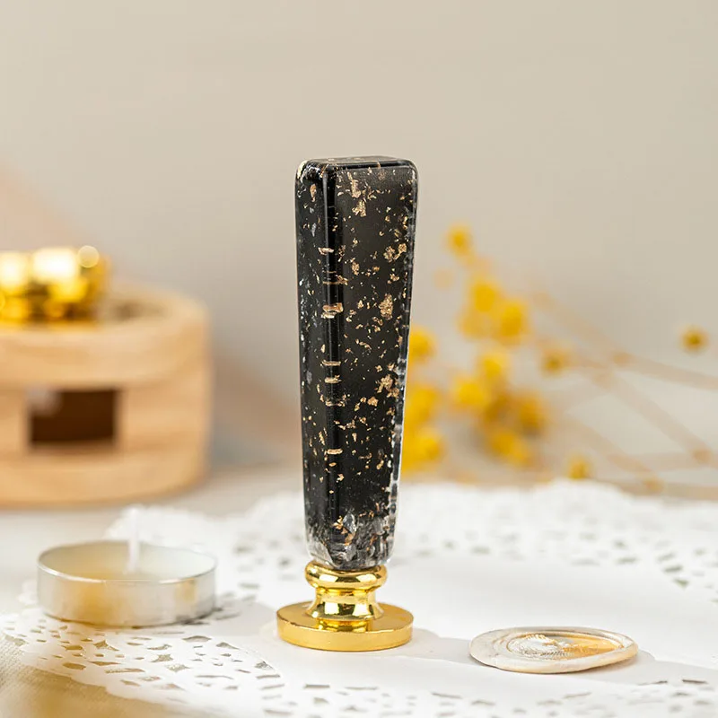 Wax Seal Stamp Handle Vintage Fire Paint DIY Tool Stamps Scrapbooking Ancient Seal Retro Stamp Craft Supplies Wax for Seal SB016