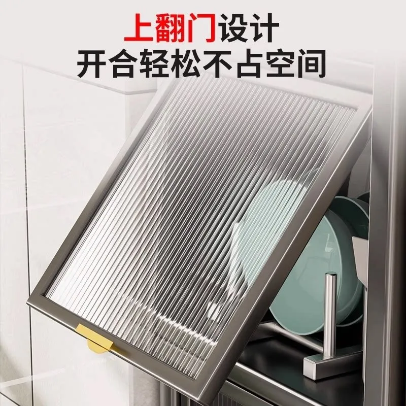 Narrow Gap Carbon Steel Floor Storage Cabinet Three To Six Tiers Upward Door Optional Wheels Refrigerator Side Kitchen Pantry
