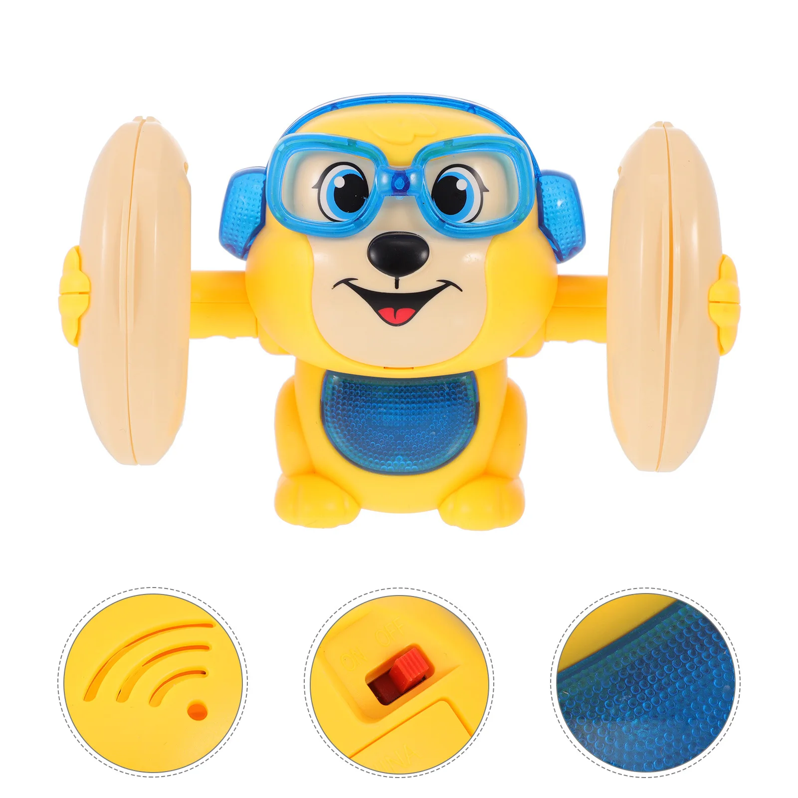 전기 음성 제어 원숭이 텀블링 밝은 색상 롤링 손 눈 협응 조기 교육 음악 게임 어린이용