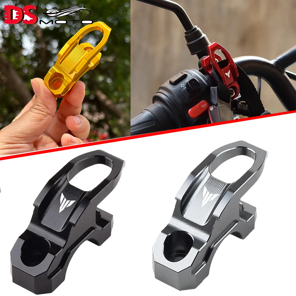 

For Yamaha MT MT-03 MT-07 MT-09 MT-10 Brake Master Cylinder Holder Clamp Bracket Bag Hook Helmet Hanger Accessories CNC Aluminum