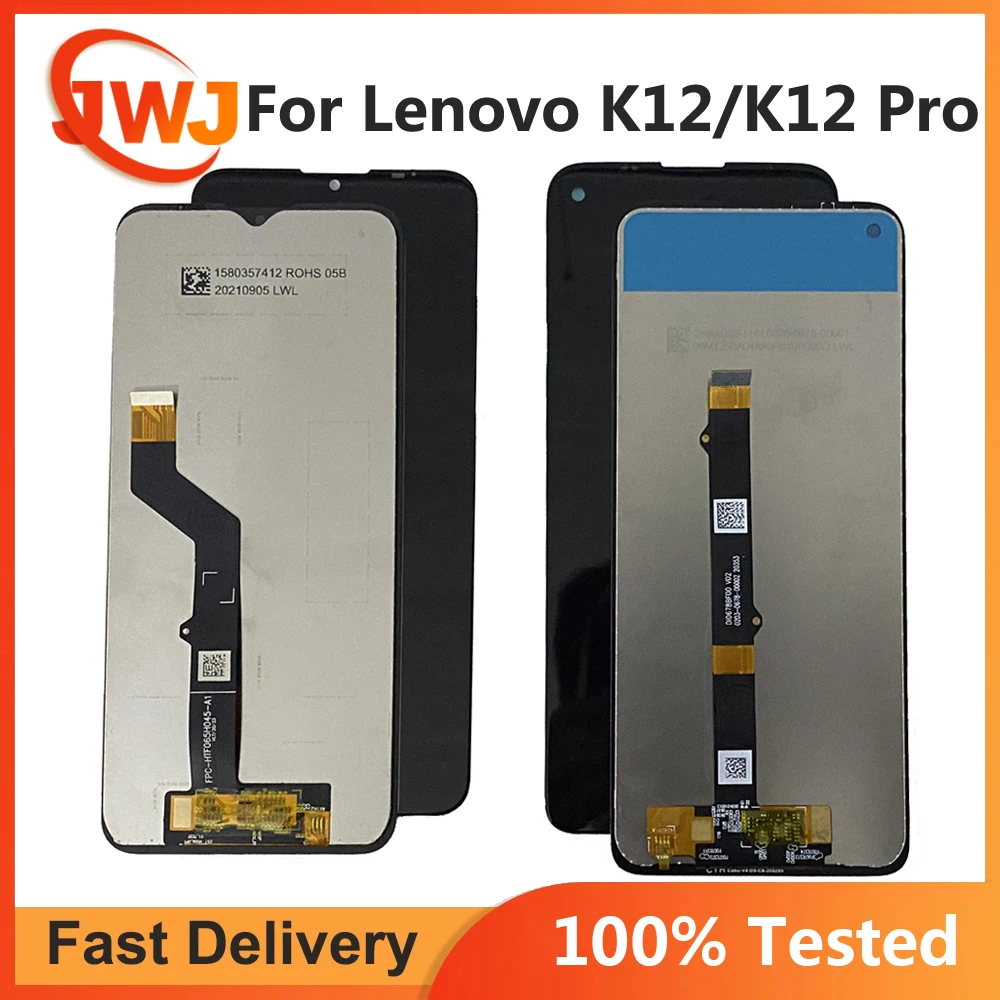 

Tested For Lenovo K12 lcd XT2095-4 K12 Note LCD Display Touch Screen Digitizer Assembly For Lenovo Lemon K12 Pro XT2091-8 LCD