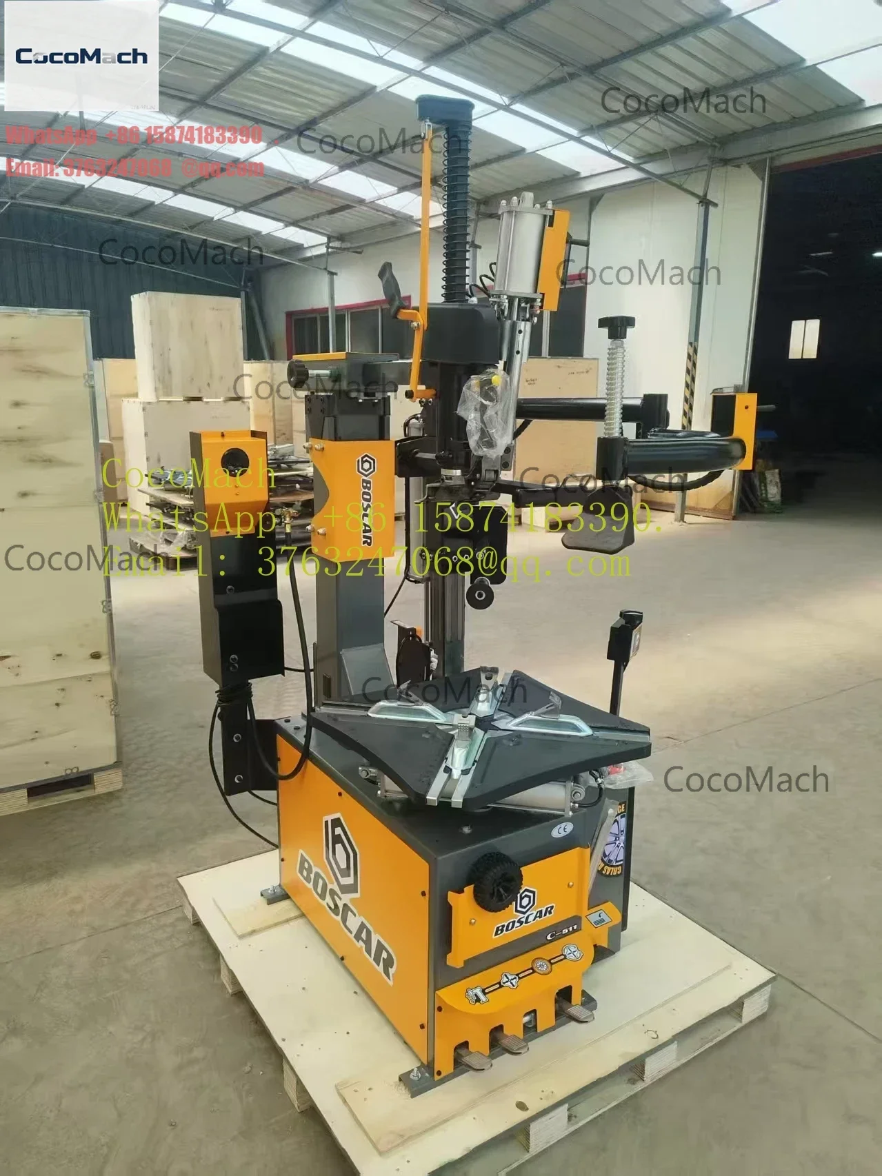 26 Inch Rim Automatic Wheel Changing Machine, Full-Automatic Car Tire Changer for Efficient Tire Service