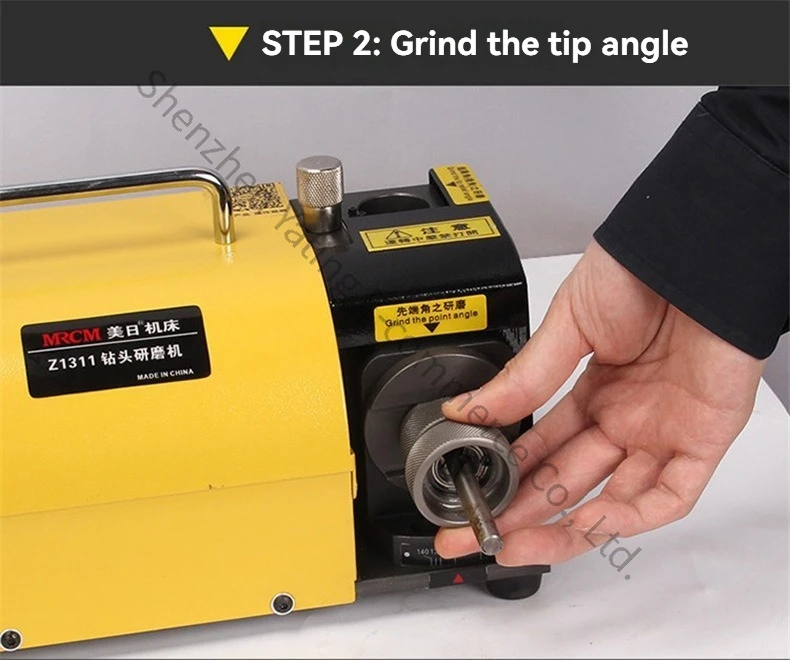 Electric Drill Bit Sharpener 220V Portable Angle Grinder Disc Universal Ordinary Grinder Drill Bit 120W Sharpening Tool