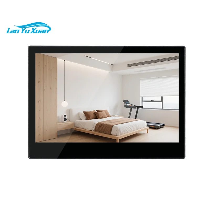Wall Mounted Tuya Lcd Panel RK3566 Linux Android POE Tablet Smart Home Touch Terminal IoT Smart Home Controller With CNC Process