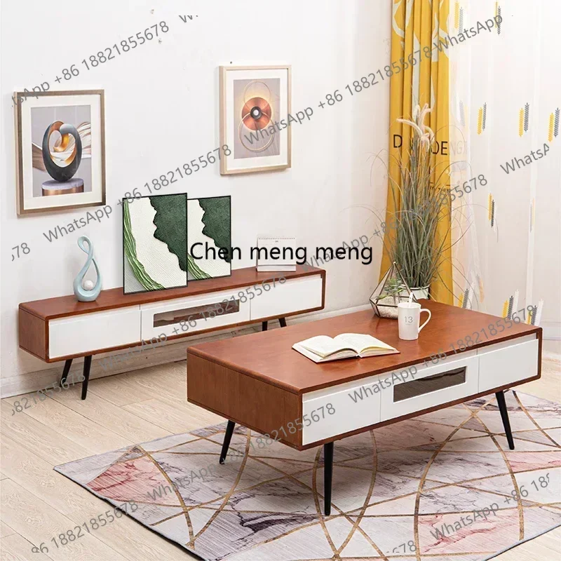 

K153 Desk Tv Furniture Vintage Stand Mobile Living Room Storage Cabinet Full Dining Portable Luxury Tv Schrank Postmodern Furni