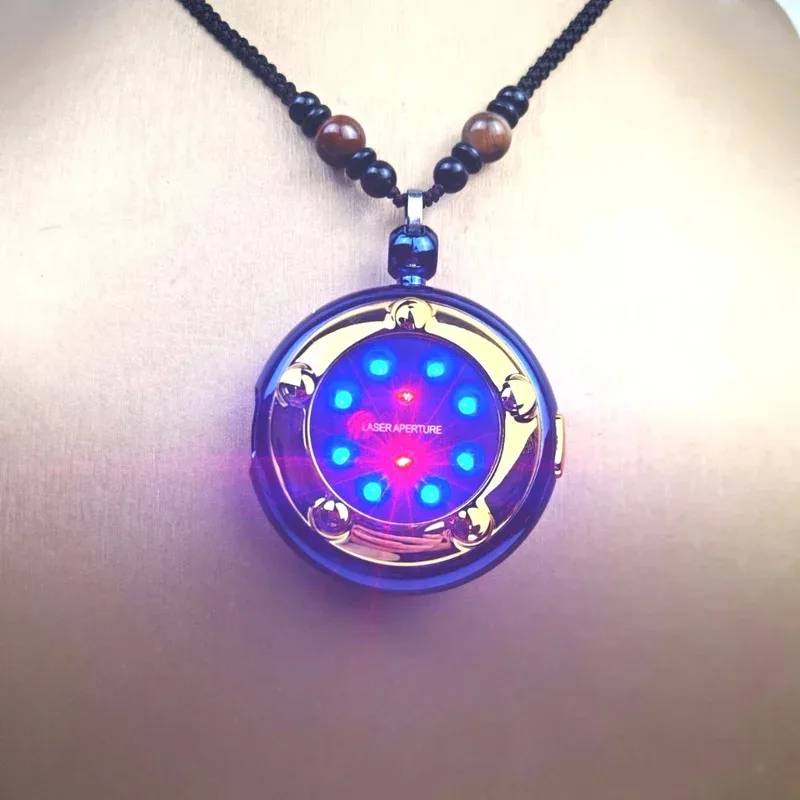 Image 3: Bio pendentif Laser Rechargeable pour la Protection cardiaque, dispositif Laser de bas niveau 650nm, améliore le débit sang et réduit le Stress