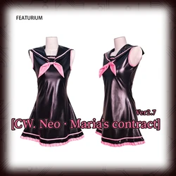 Featurium[CW. Neo· Maria's contract]Ver2.7 Leather Sailor Collar Dresses Sleeveless Matte Moe