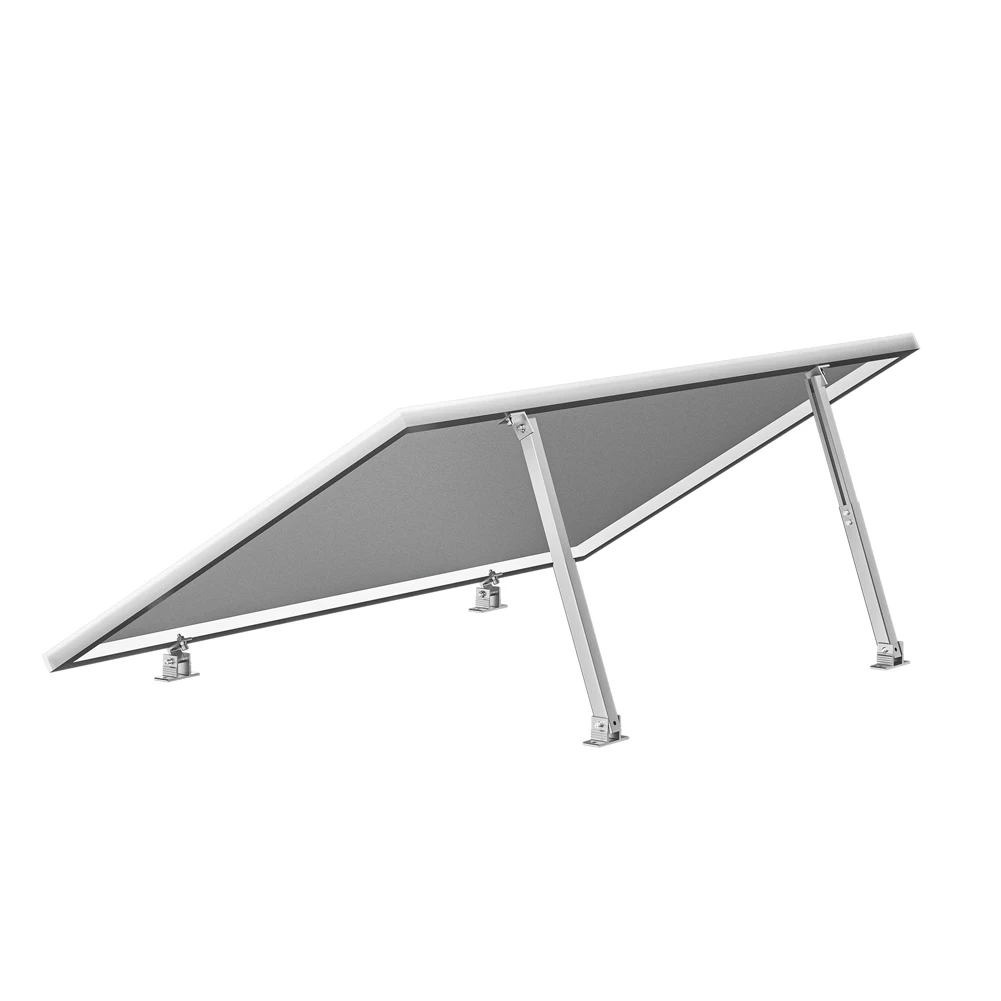 Solar Holder End Clamp Kit Adjustable Photovoltaic Bracket Aluminum Alloy Solar Panel Mounting Bracket 15-30 Degrees