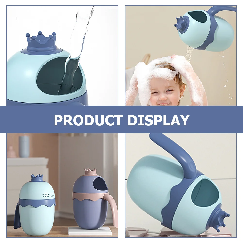 

Crown Shape Baby Bath Shampoo Rinse Cup Eye Protection Fun Bath Time Toddler Kids Infant Rinser Rinse Cup Baby Shampoo Rinser