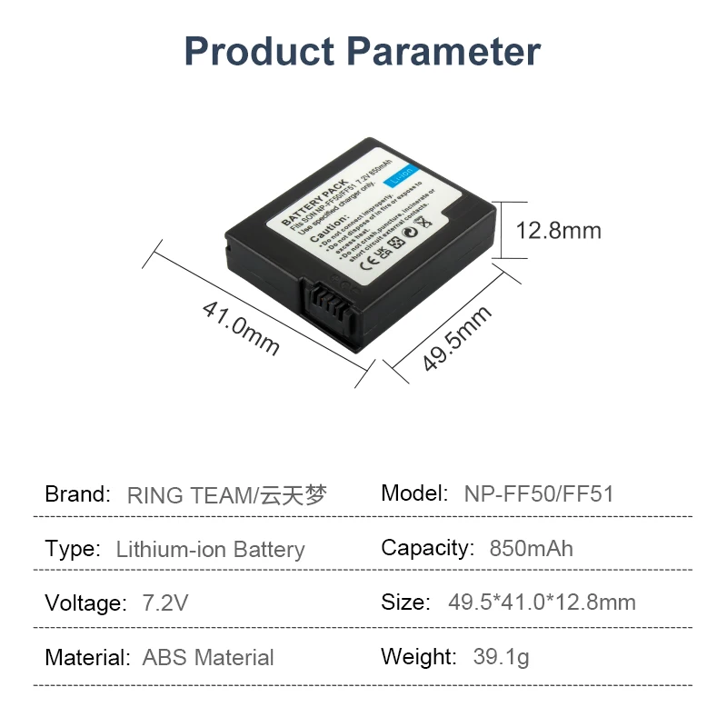 Аккумулятор для камеры NP-FF50 для Sony NP-FF51 NP-FF51S NP-FF50 BPF-500, аккумулятор для Sony DCR-IP220E DCR-IP200K DCR-PC107 DCR-PC350
