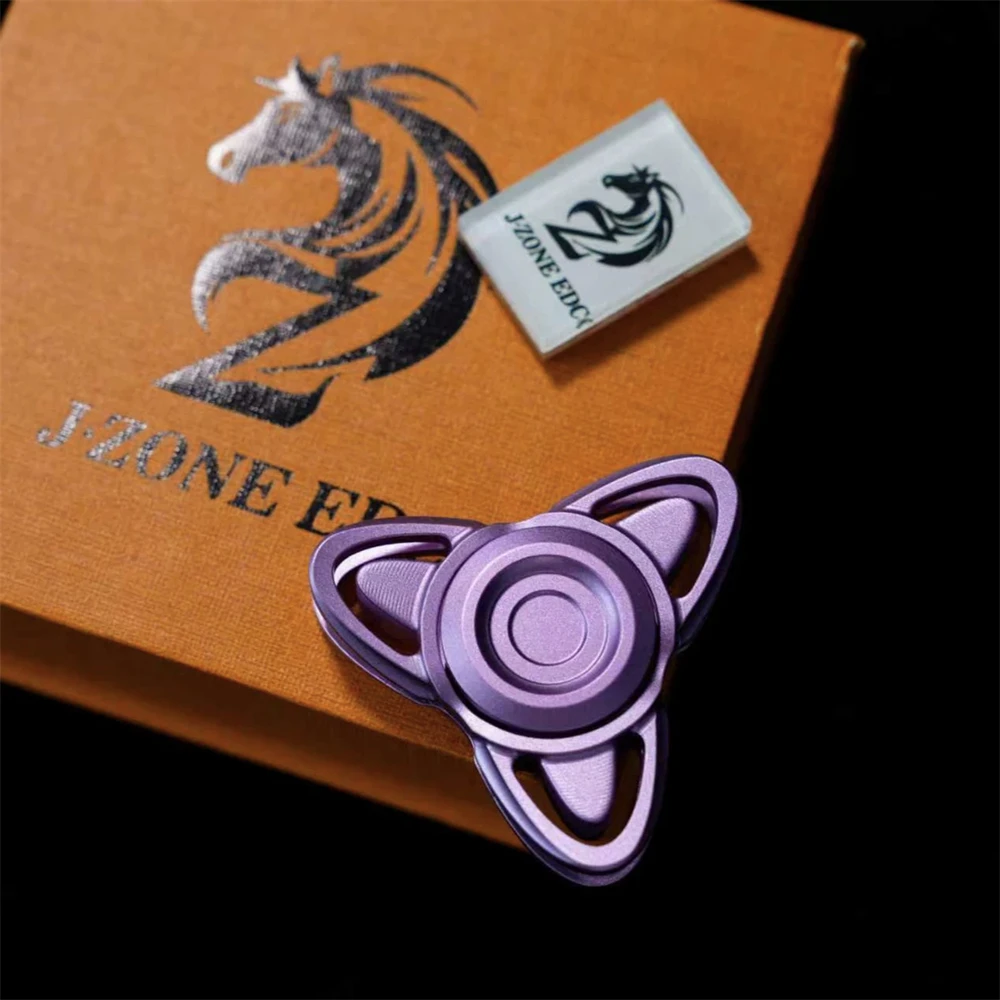 Liga de alumínio fidget spinner edc slider brinquedos anti estresse mão spinner para tdah autismo ansiedade alívio terapia sensorial brinquedos