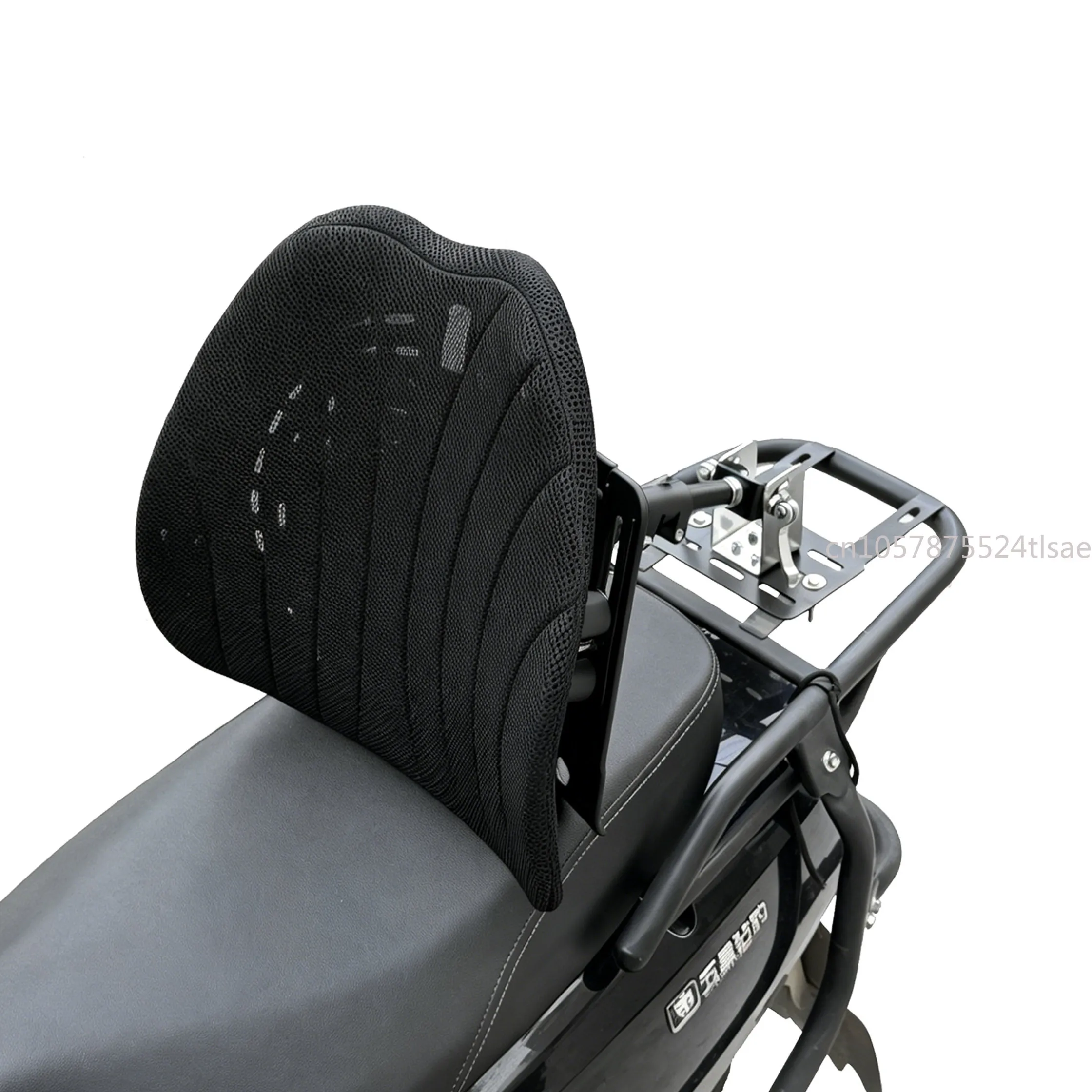 Electric Vehicle Motorcycle Second-generation Universal Foldable Waist Protection Artifact, Telescopic Support Backrest