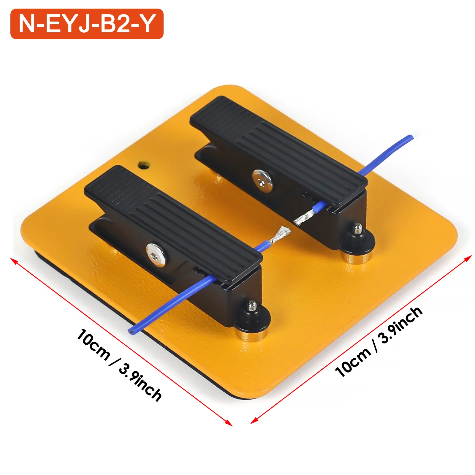 NEWACALOX Mini Welding Workbench Soldering Third Helping Hand  Magnetic Flex Arm Custom Alligator Clips Electronic Repair Tools