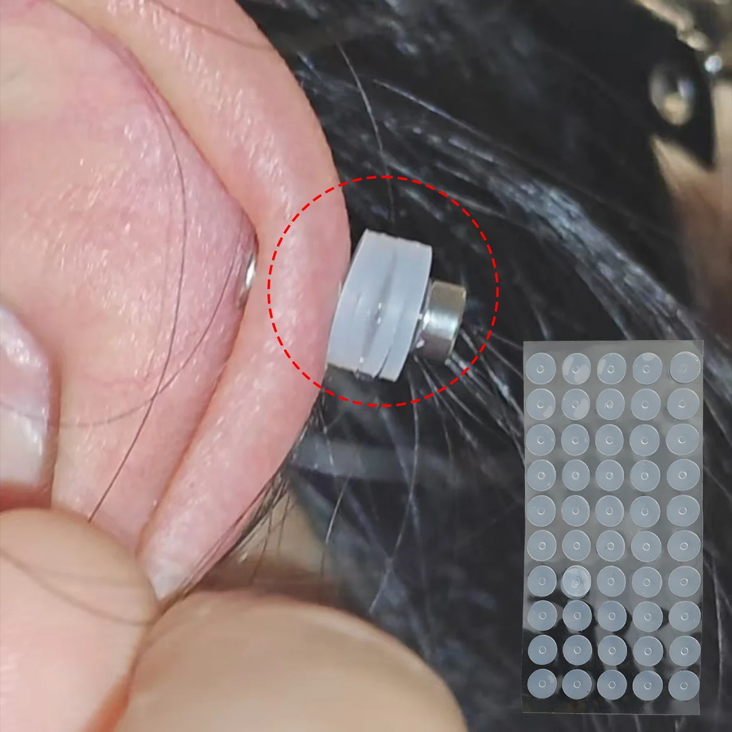 Translucent Silicone Healing Non Pull Piercing Discs