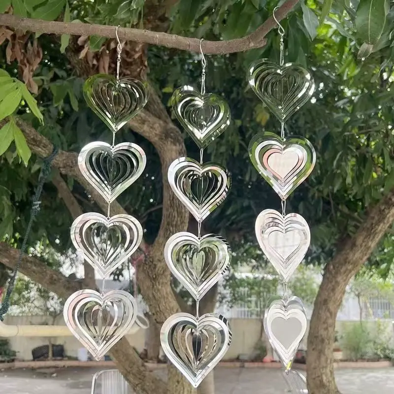 

Wind Chime Hanging Rotating Stainless Steel Nordic Garden Decoration Pendant