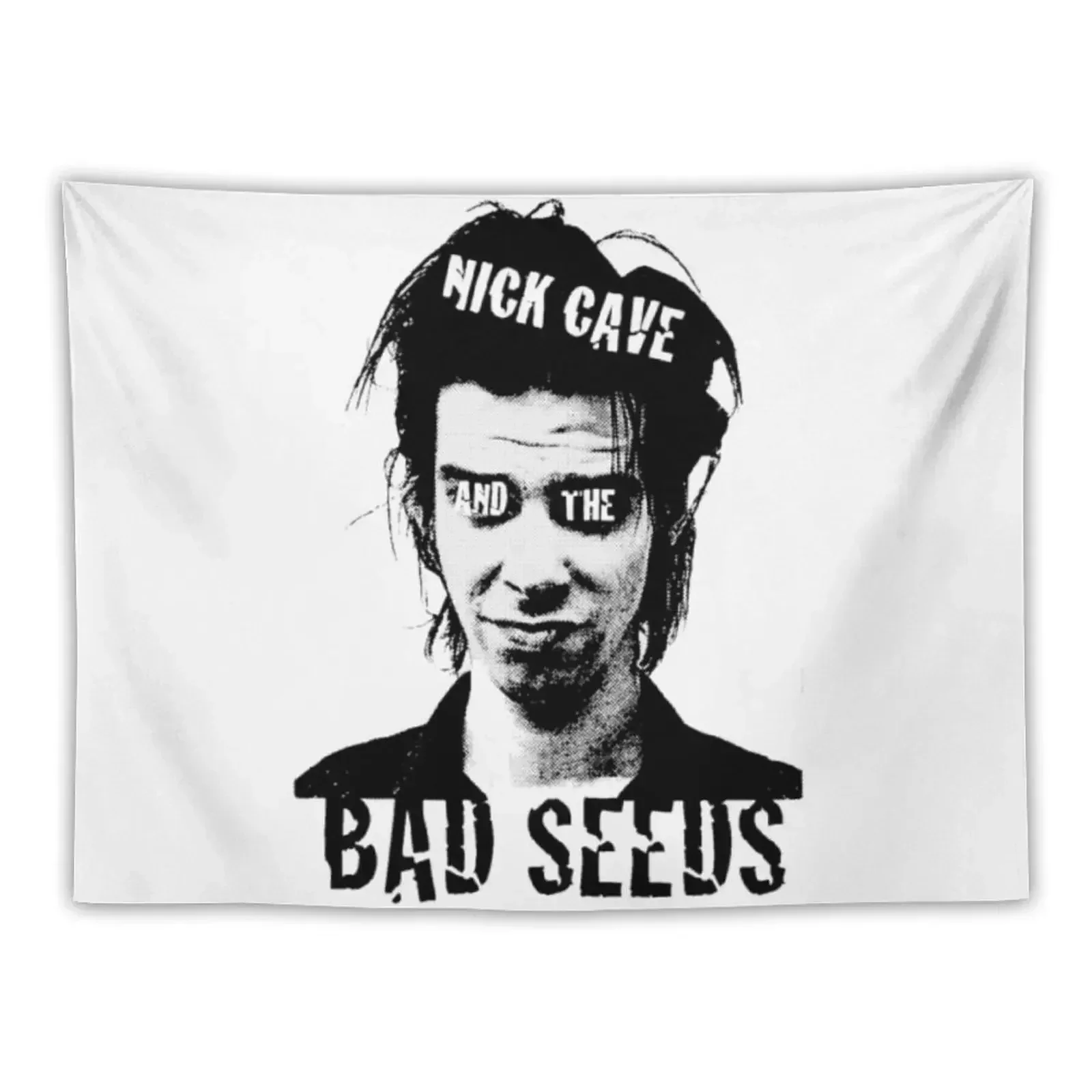 

Nick Cave and the Bad Seeds Black Tapestry Aesthetic Room Decors Wall Art Bedrooms Decorations Tapestry