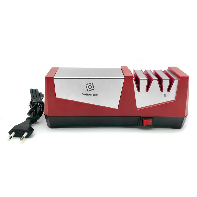 TAIDEA Knife Sharpener Professional Electric Sharpening system 4 stage Diamond Honing tool Sharpening stone Whetstone V-SAN