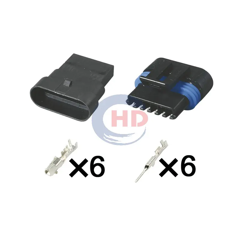 1-20 sets 6 Pin Metri-Pack Mass Air Flow Sensor Electrical Connector Housing HD061Y-1.5-11 12162210