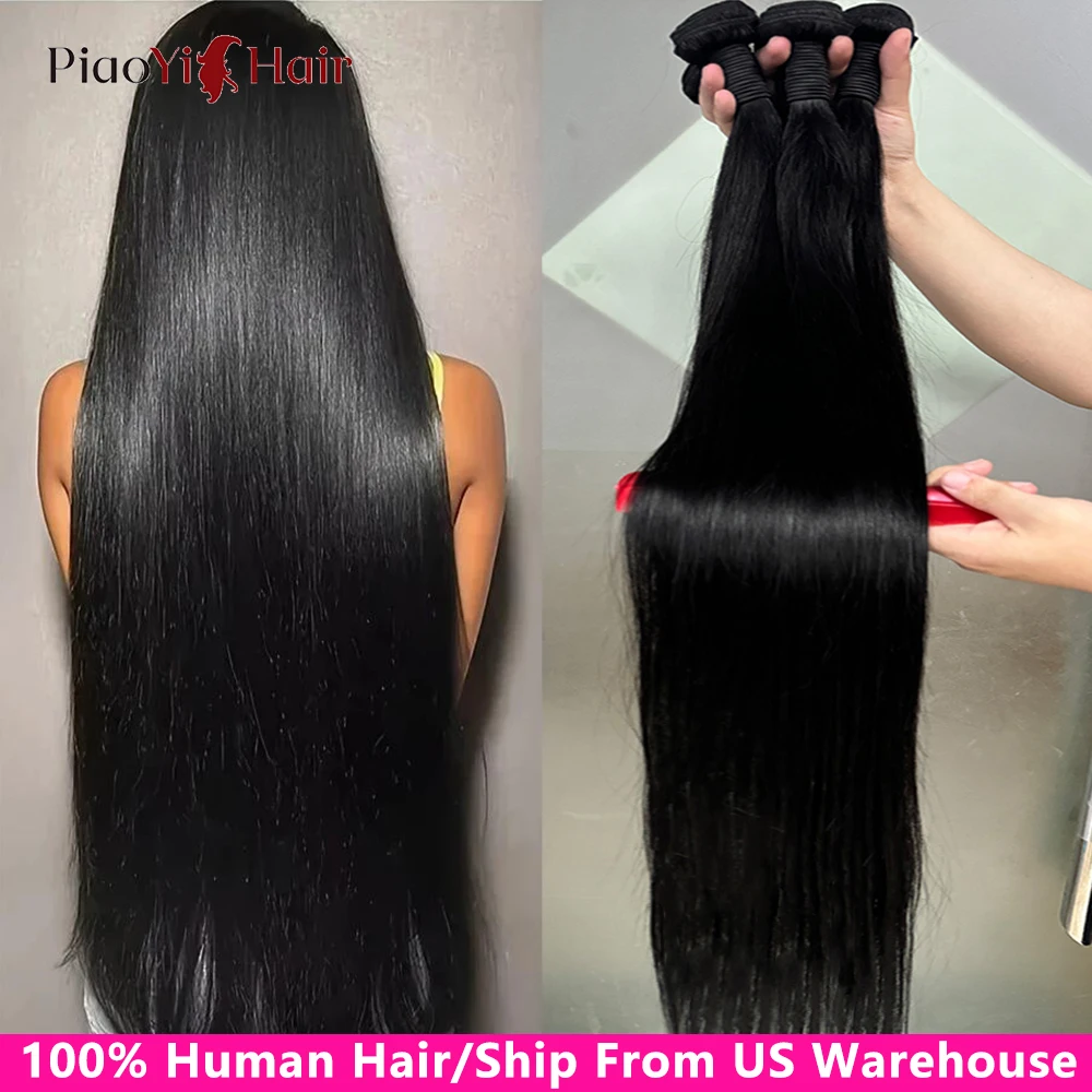 

36, 38, 40 дюймов, прямые пучки человеческих волос, человеческие волосы для женщин, длинные толстые индийские необработанные пучки волос, 100% человеческие волосы, высочайшее качество