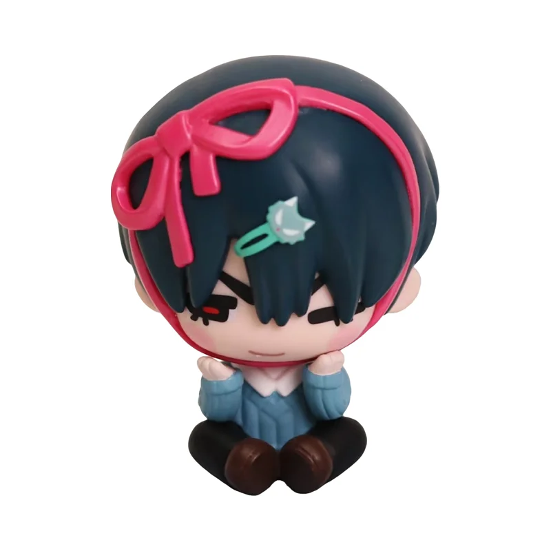 

EARLFAMILY Chibi Alien Stage Realistic Doll Car Sticker Kawaii Anime Windows Trunk Vinyl DIY Decals Creative Laptop Decoration