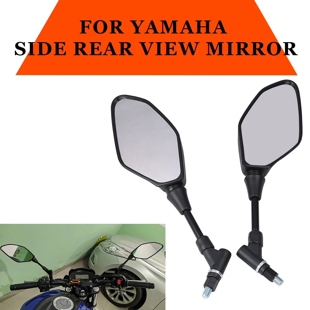 Rearview Mirrors For YAMAHA MT07 MT09 Tracer 900 9 GT Tenere 700 MT10 MT03 MT25 MT01 MT 07 09 Motorcycle Side Rear View Mirror