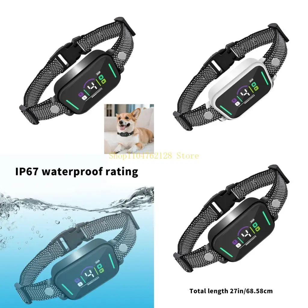 

Легкий ошейник для контроля лая, устройство для остановки вибрации, тренировочный ошейник для маленьких собак, лучшая распродажа