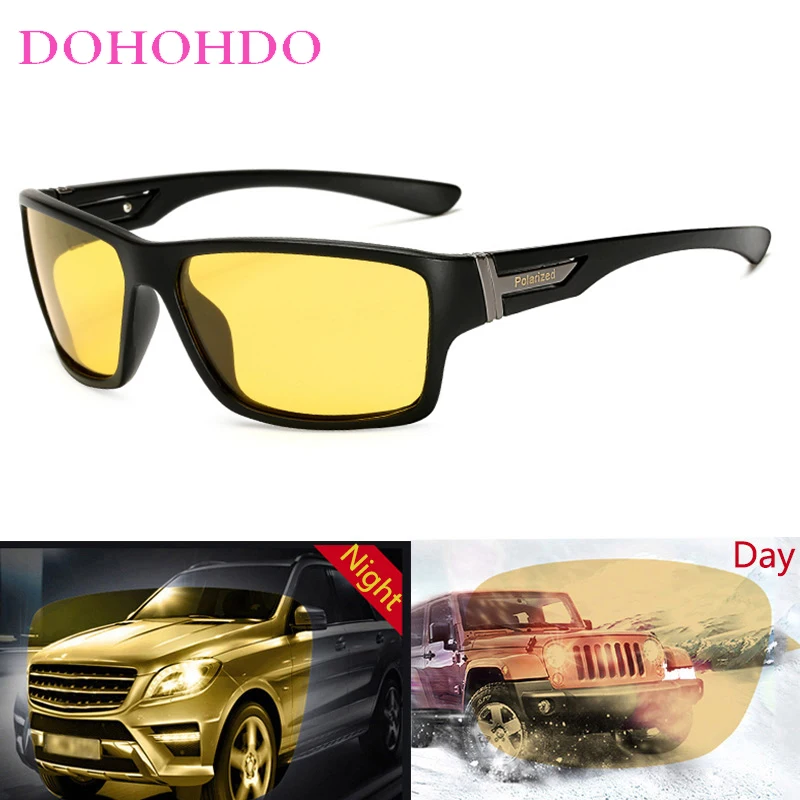 

Vintage Polarized Driving Sunglasses Brand Designer Night Vision Anti-Glare Glasses Woman Men Goggles UV400 Lunettes Homme Luxe