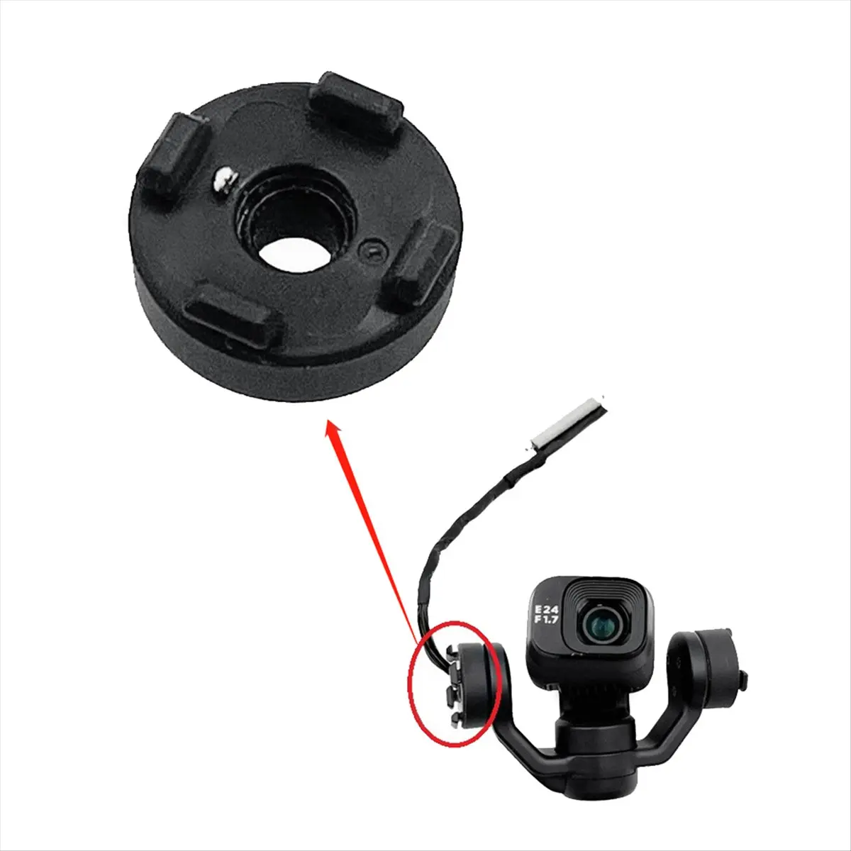 AB53 For MINI 4 PRO Head Camera Bearing Heads Arms Limiters Multifunction Convenient Accessories