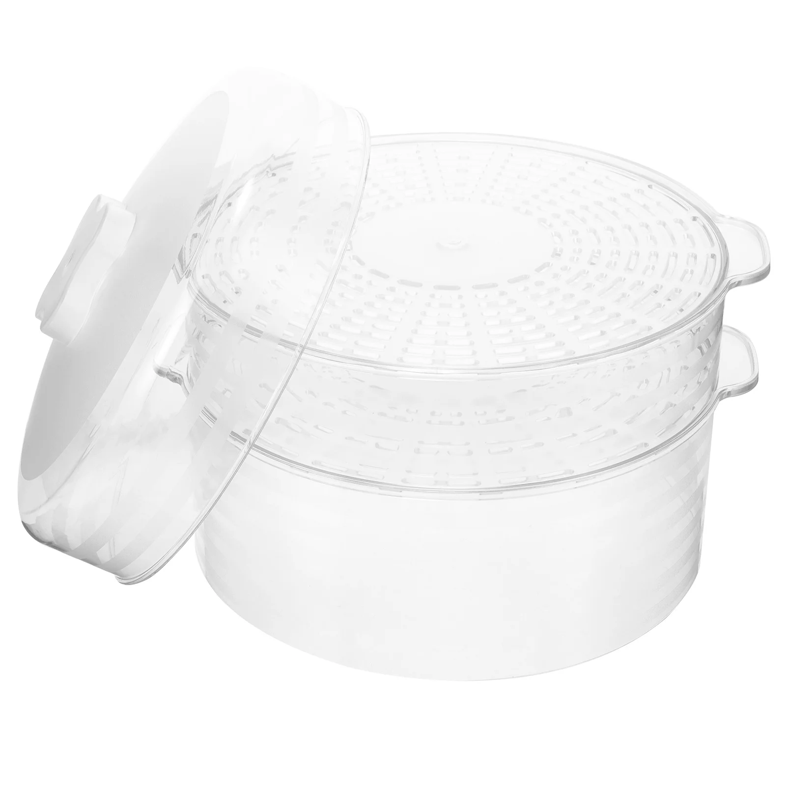 

1Set Pet Food Cover Multi-Layer Insulation Preservation Lid Household Dining Tableware Protection Cover