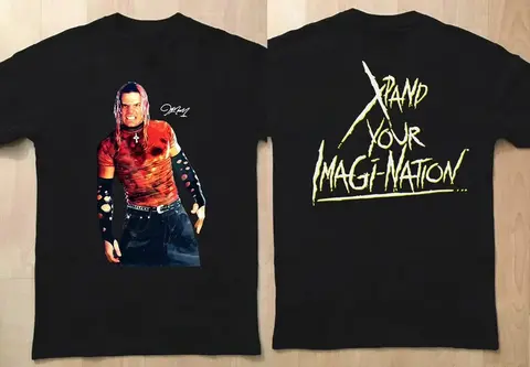 Jeff Hardy Your Imagination Unisex T-shirt Svart S-3XL Sommartryck Harajuku Oversized T-shirt Casual T-shirt Damkläder 8 best sales Jeff Hardy-skjorta - №6