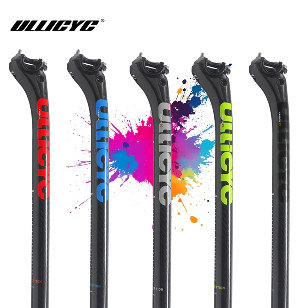 Sztyca podsiodłowa ULLICYC Carbon 3K Weave Glossy Offset 20mm Sztyca podsiodłowa 27.2/30.8/31.6 Mtb Teleskopowa sztyca podsiodłowa Dropper Post