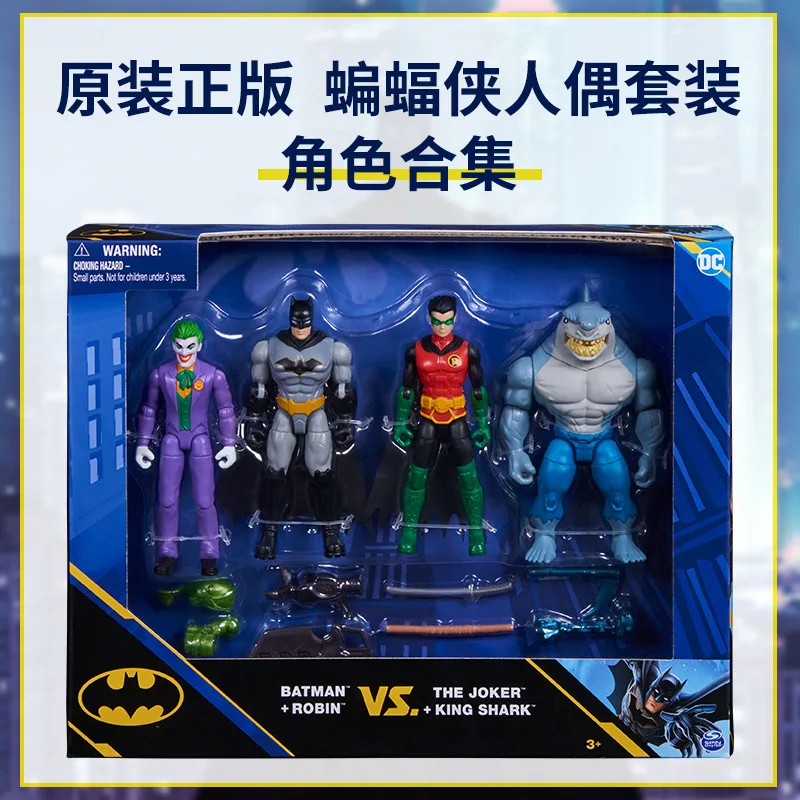 DC Comics Holiday Edition The Joker Action Figure Kids Christmas Holiday Toy Gifts for Boys and Girls Superman Toys for Boys