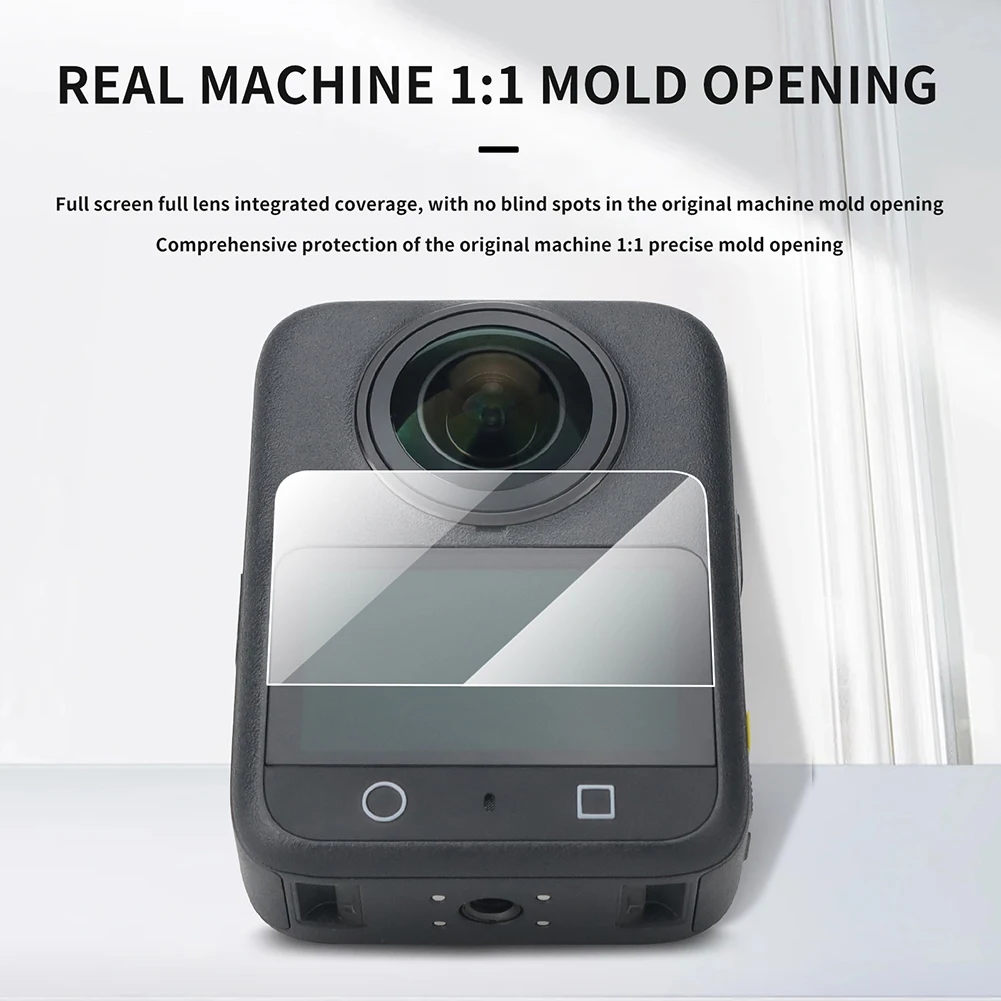 2 PCs Screen Protector Anti-Fingerprint HD Display Film Scratch Resistant Tempered Glass Protector for DJI OSMO 360 Accessories