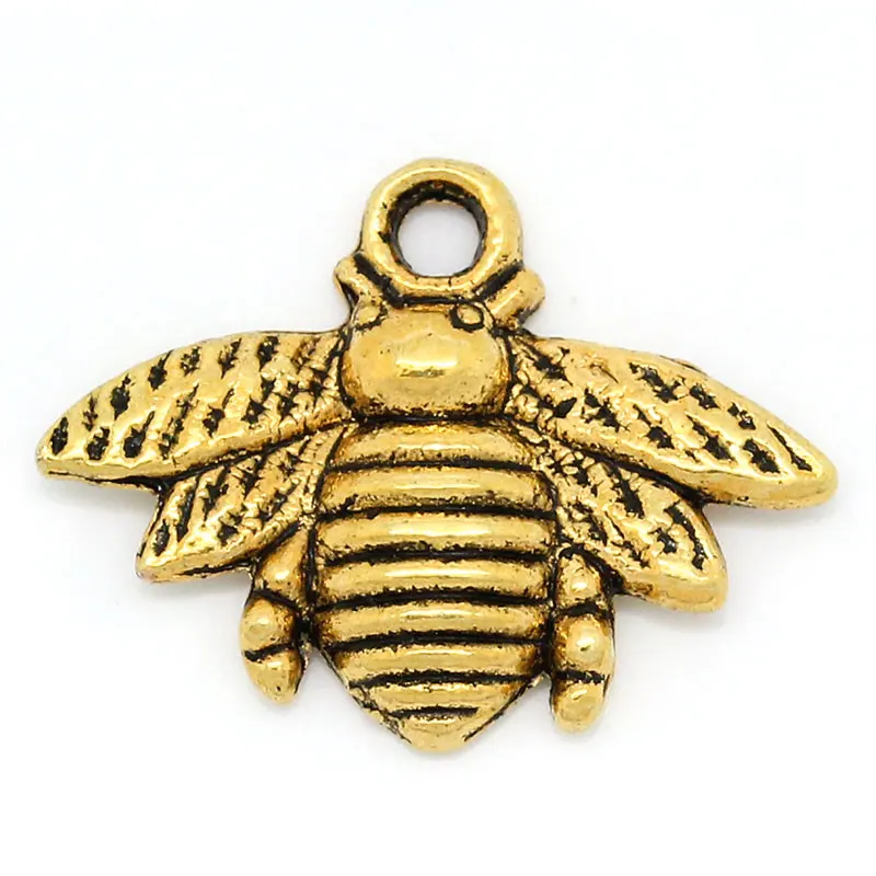 Zinc Alloy Butterfly Charms Metal Insect Pendants For DIY Necklace Jewelry Making Findings 21mm( 7/8