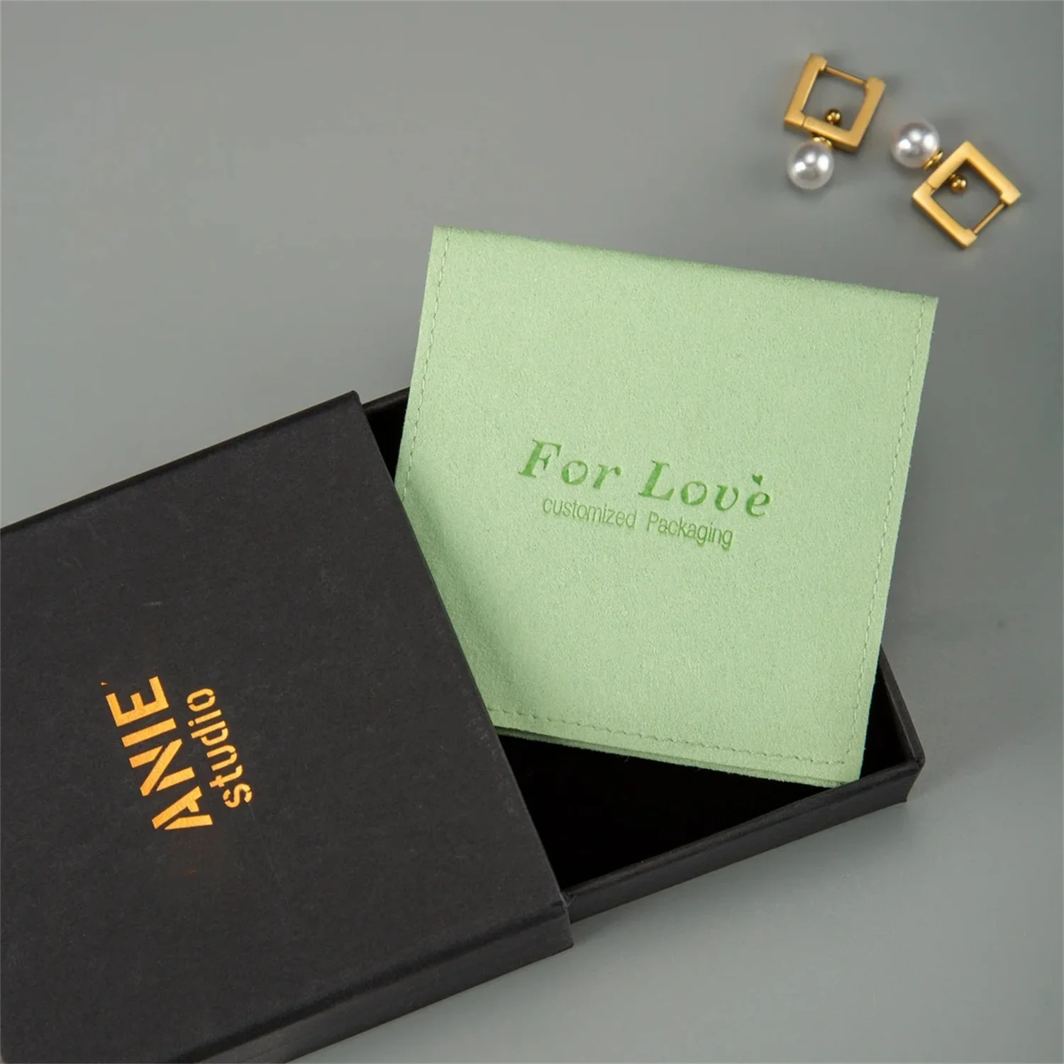 

50pcs personalized jewelry bags with custom logo, jewelry pouch,microfiber free shipping