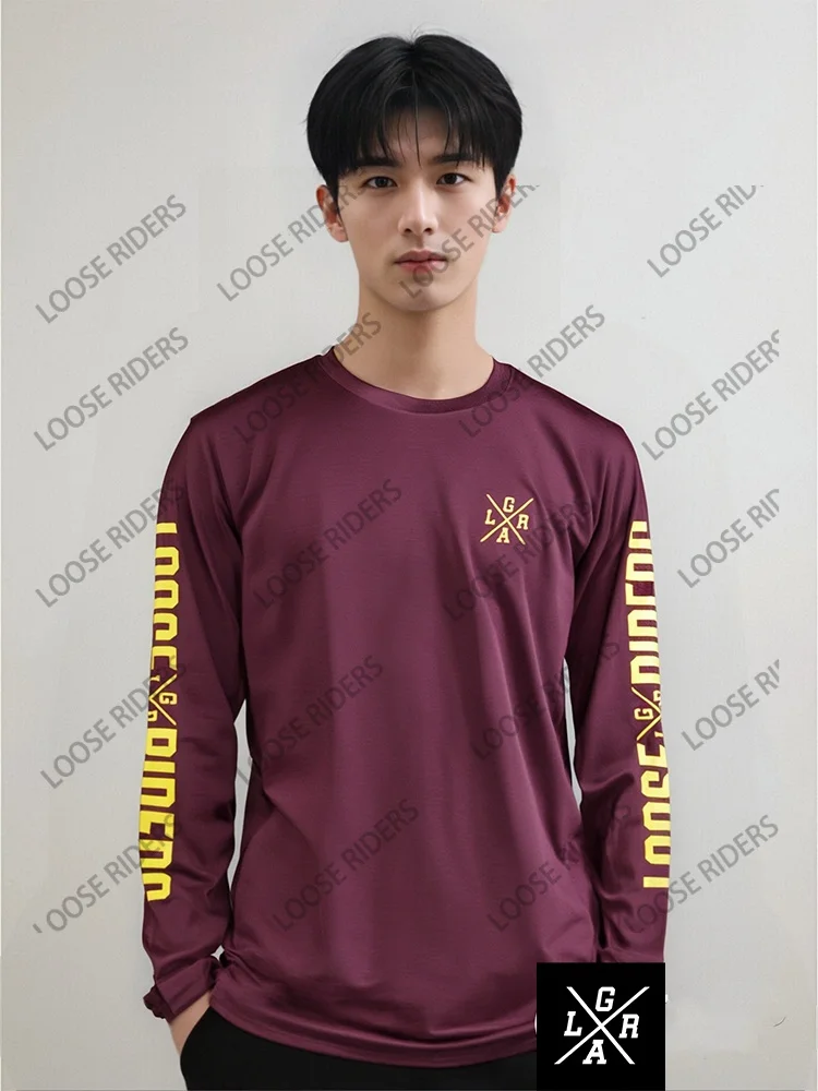 

2025 Motocross jersey Loose Rider Shirt Enduro MTB Downhill Jersey BMX MX Bicycle DH Maillot Ciclismo Hombre Jersey