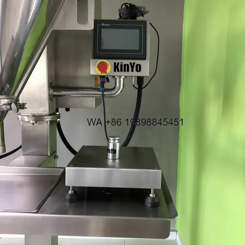 Wmwmnu Semi Automatic Powder Filling for Red Tea Honey Licorice Powder Auger Filling