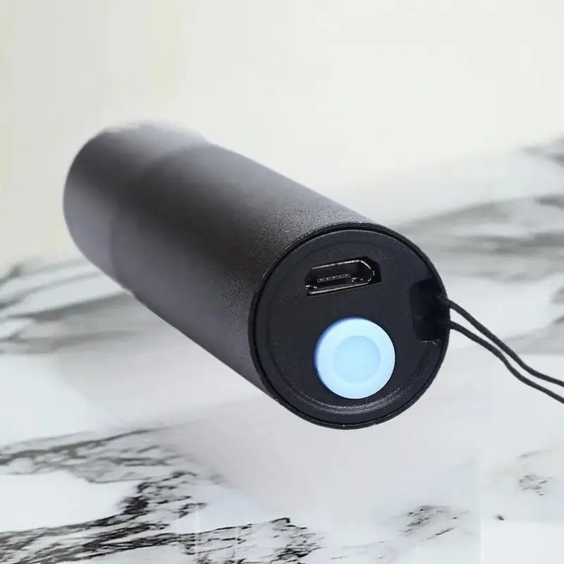 Прочный светодиодный мини-фонарик, перезаряжаемый, регулируемый прожектор, идеально подходит для использования на открытом воздухе на большие расстояния