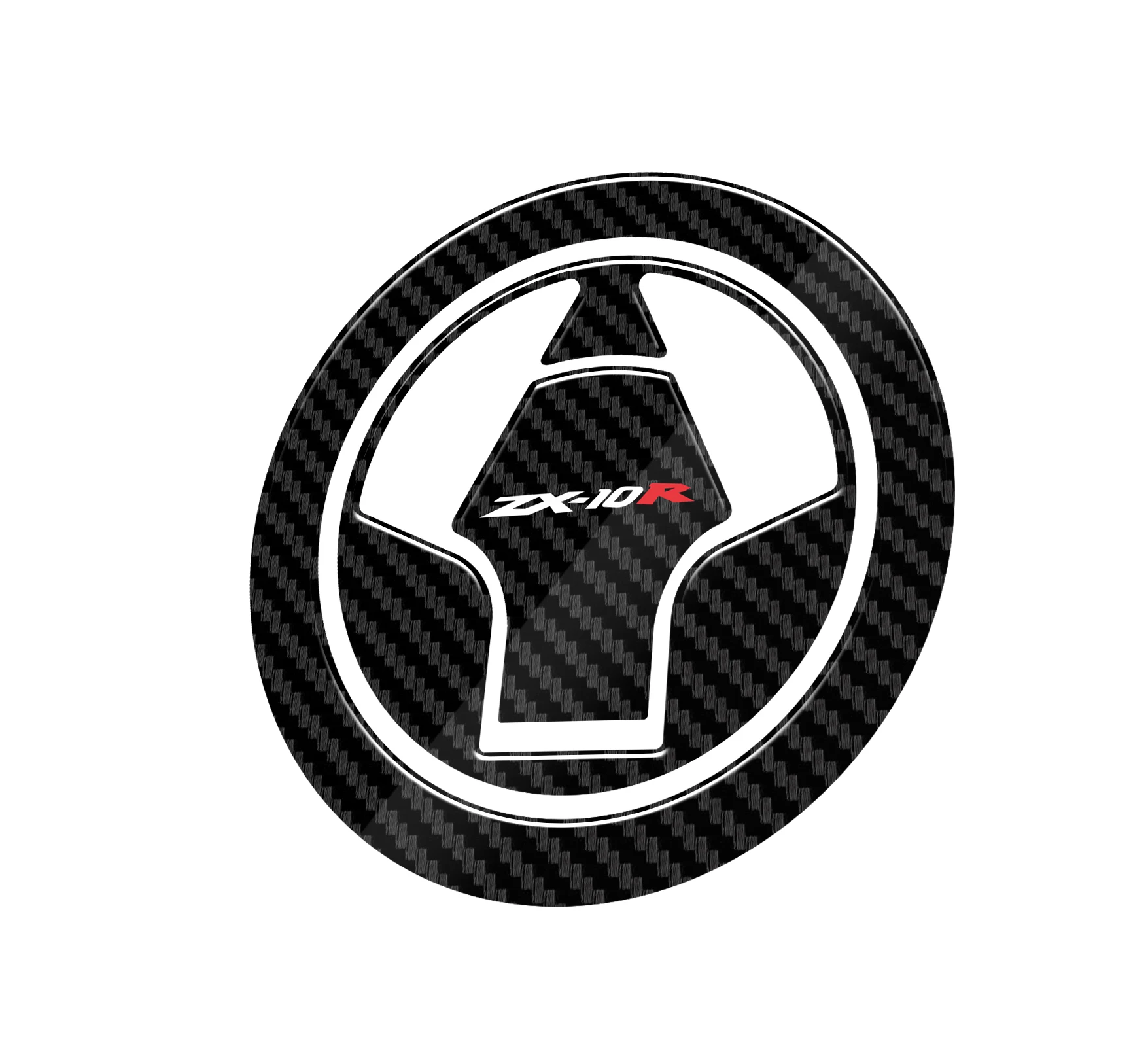 Motorcycle Fuel Gas Cap cover Tank Protector Pad Sticker Decal For KAWASAKI ZX10R ZX 10R ZX-10R 2006-2015 07 08 09 10 11 12 13