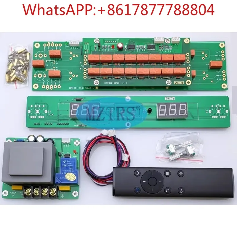 Shunt balanced relay resistor remote control volume control sound source switching board 718 military 0.1% resistor