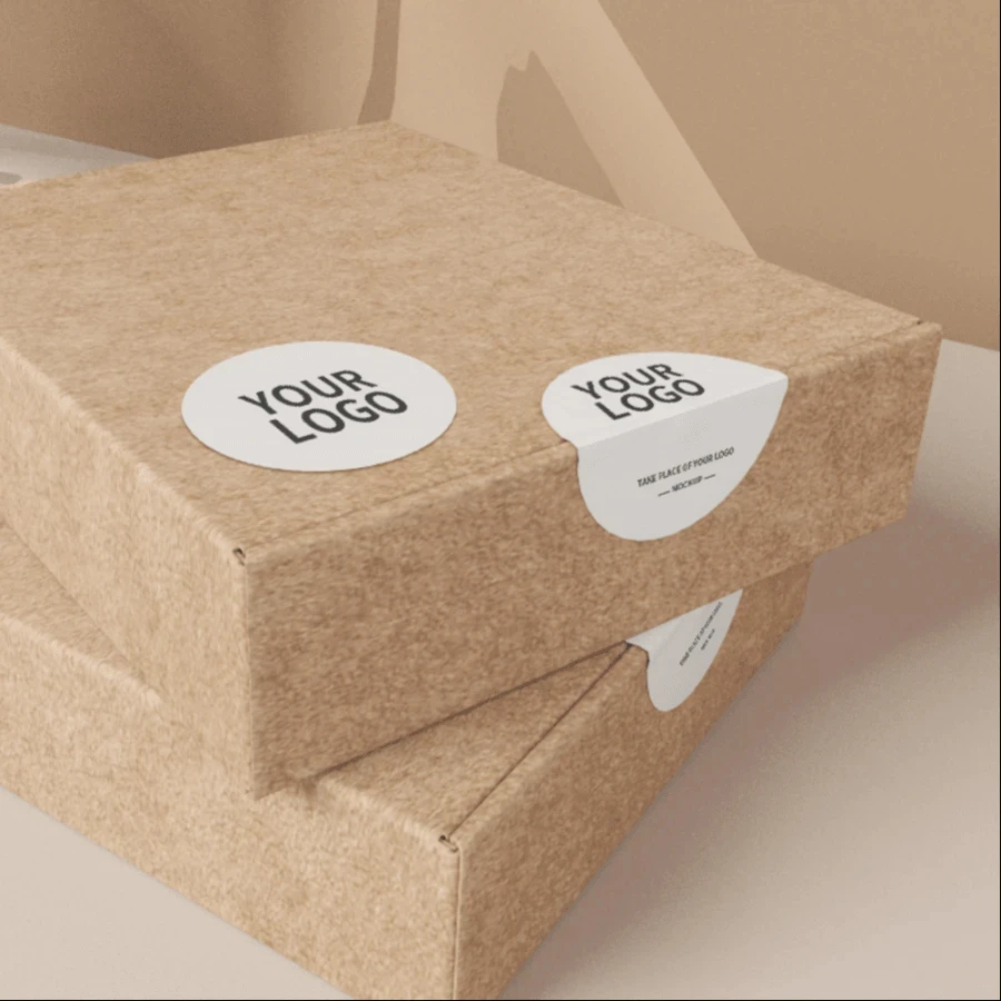 ملصقات دائرية مخصصة مقاس 3-8 سم - شخصية مثالية لحفلات الزفاف وأعياد الميلاد والذكرى السنوية والمدرسة والمناسبات