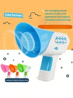 Children’s Voice Changer Loudspeaker Toy Electric Megaphone Roleplay Prank Props Kid Electronic Gift Xmas Party top quality